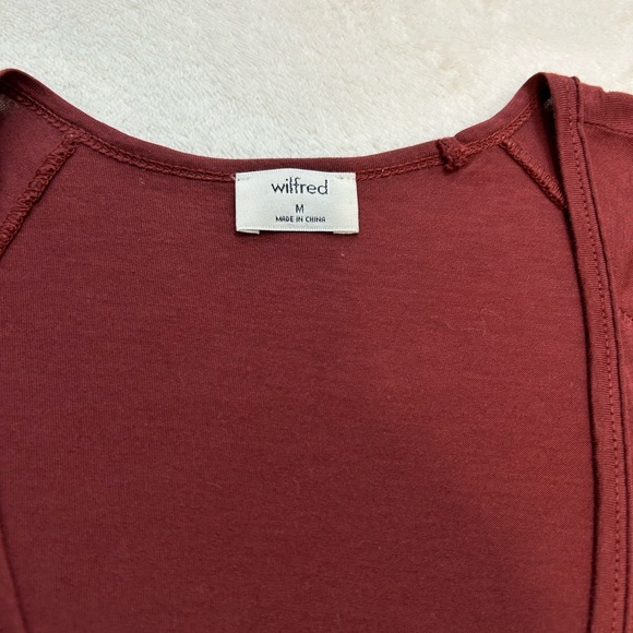 Wilfred Red Relaxed Short Sleeve T-Shirt - Picture 2 of 3